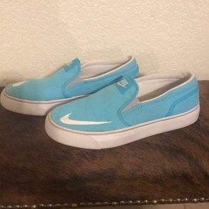 Blue Nike Canvas Shoes